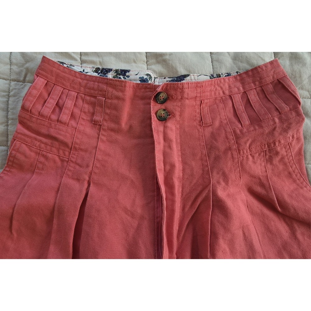 Vintage‎ Hunters Run Dark Colorful Paisley Shorts Women's Size 10